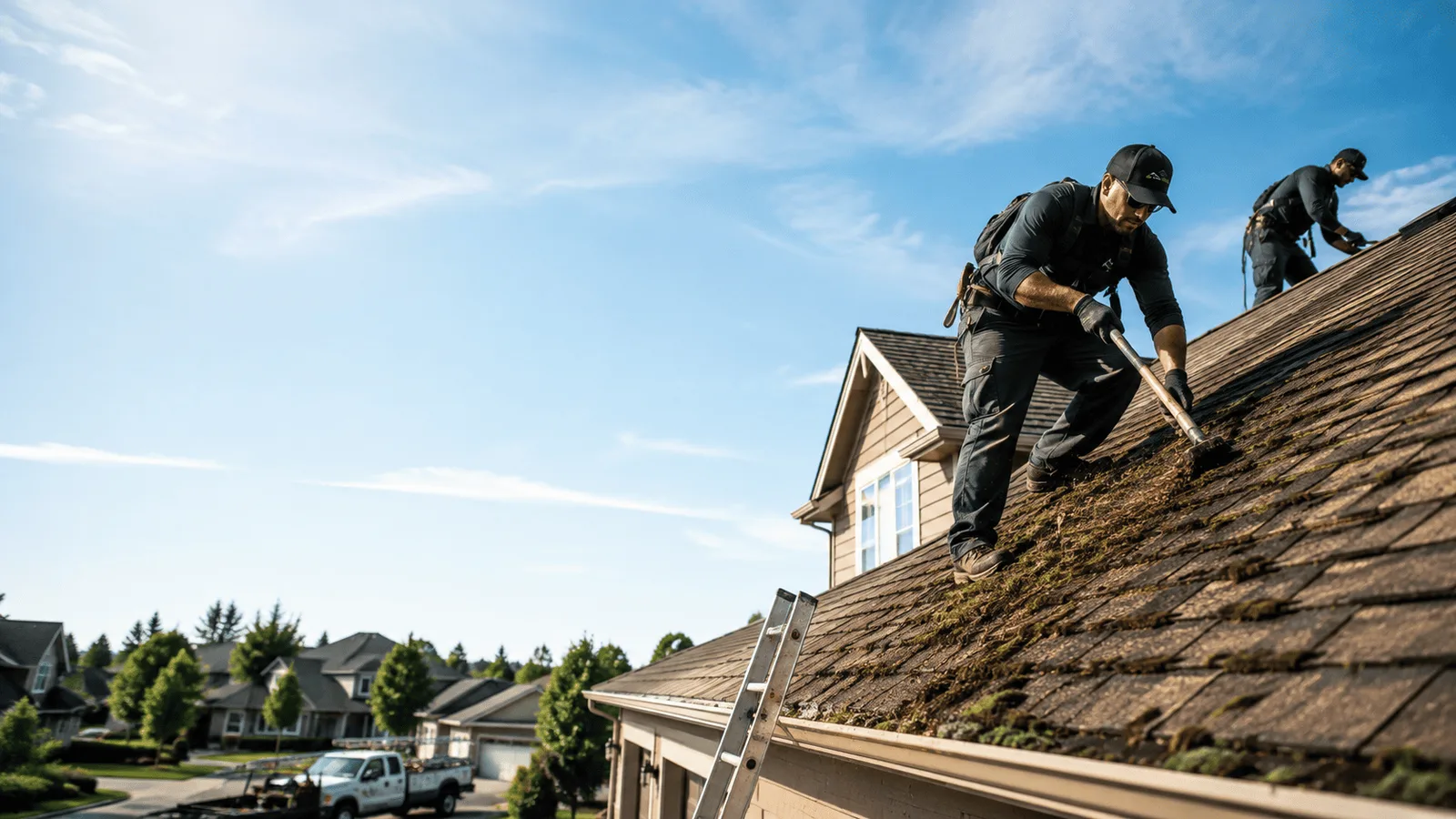 Roof Moss Removal in Satin, TX near me